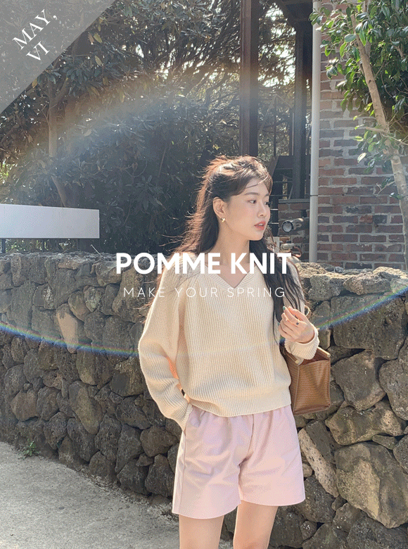 [Mayvi] Pomme knit (5 color)