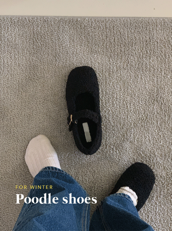 푸들 shoes (3 color)