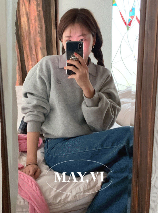 [Mayvi] Log wool mtm (2 color), 울 40%