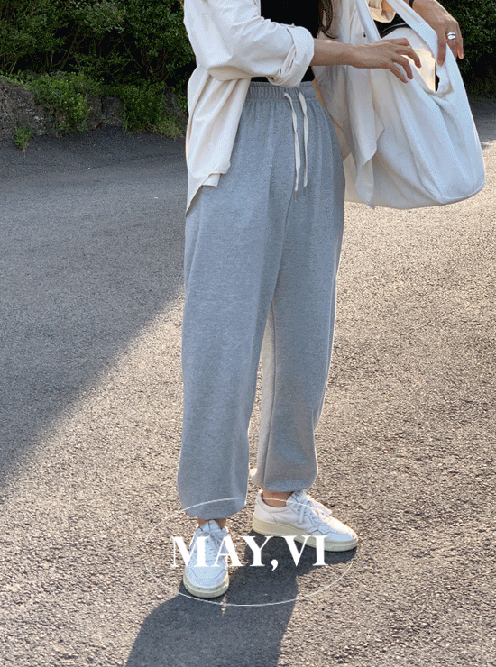 [Mayvi] Poem jogger pants (2 color)