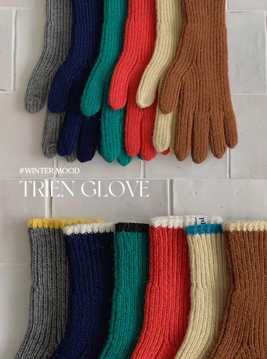 트리엔 gloves (6 color)