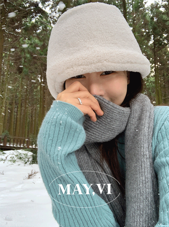 [Mayvi] Vase 크롭 케이블 knit (4 color), 캐시미어 5% 메리노울 25%