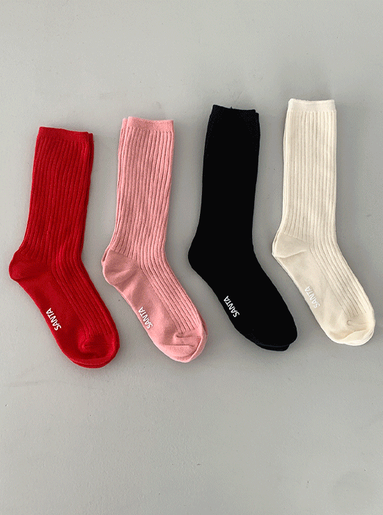 카멜 socks (4 color)